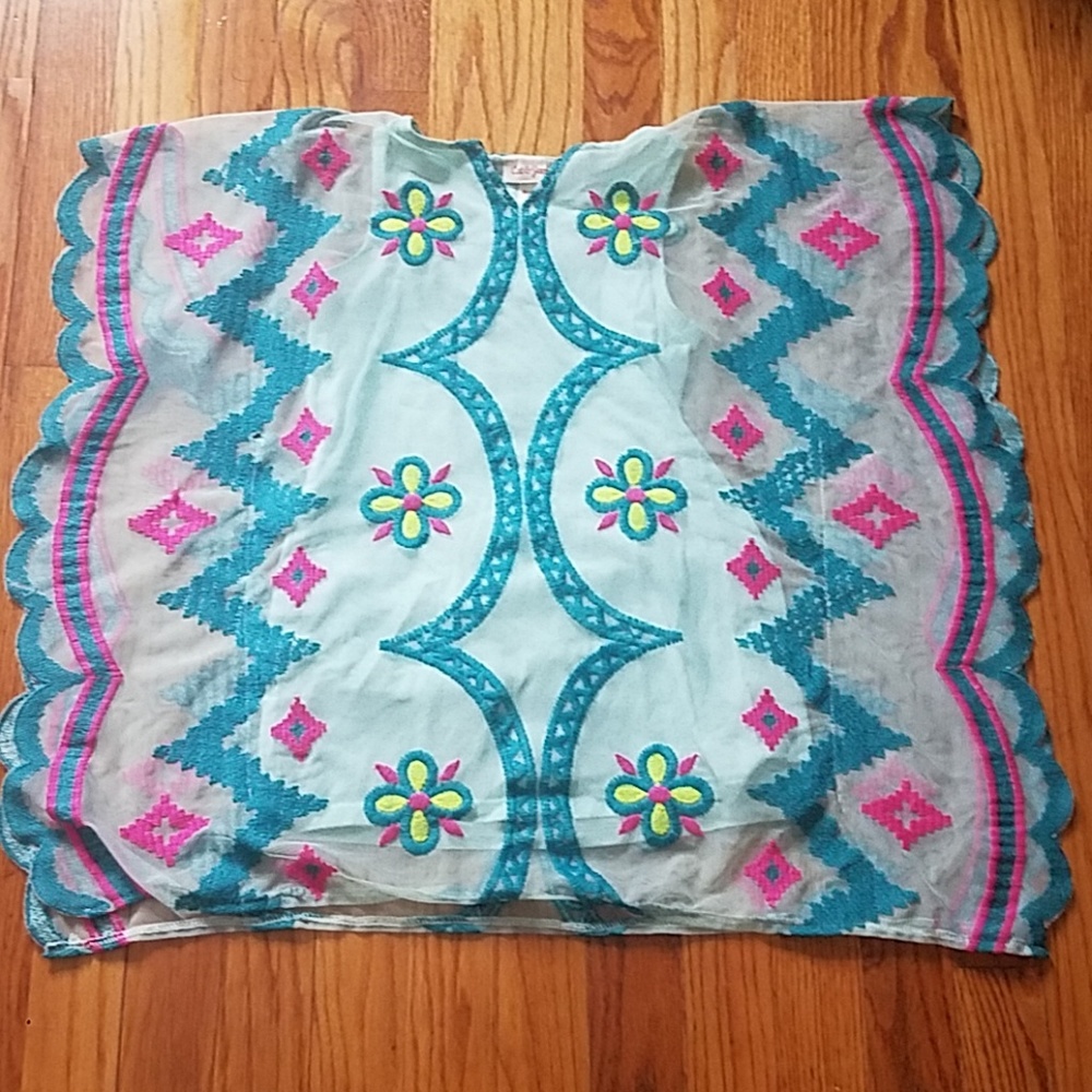 Cat and Jack Target Swim Coverup Caftan XS 4 5